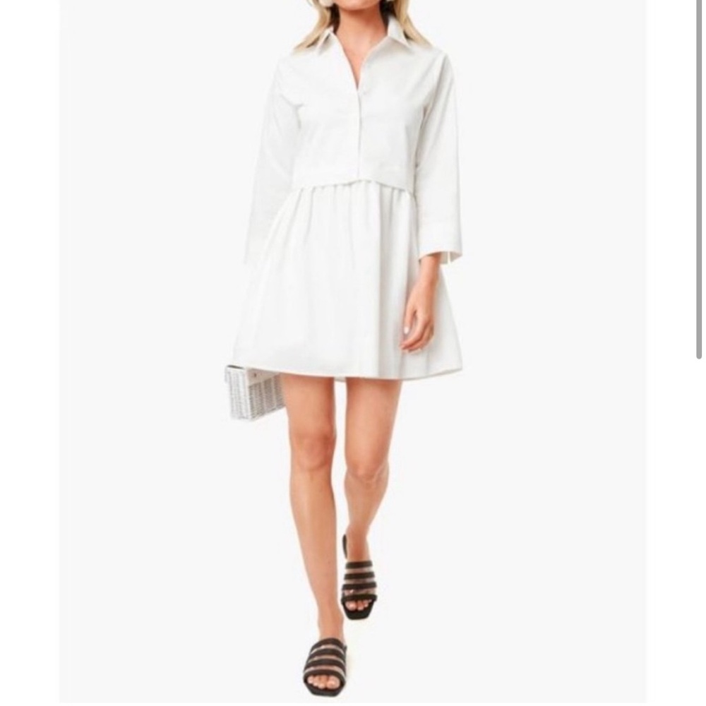 Pomander Place Tuckernuck Collared Shirt Dress